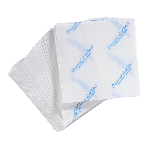 200 Sheets Double-Sided Diamond Painting Release Paper Squares Y6