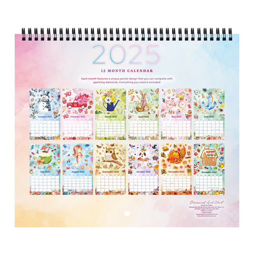 2025 Diamond Painting Calendar N2