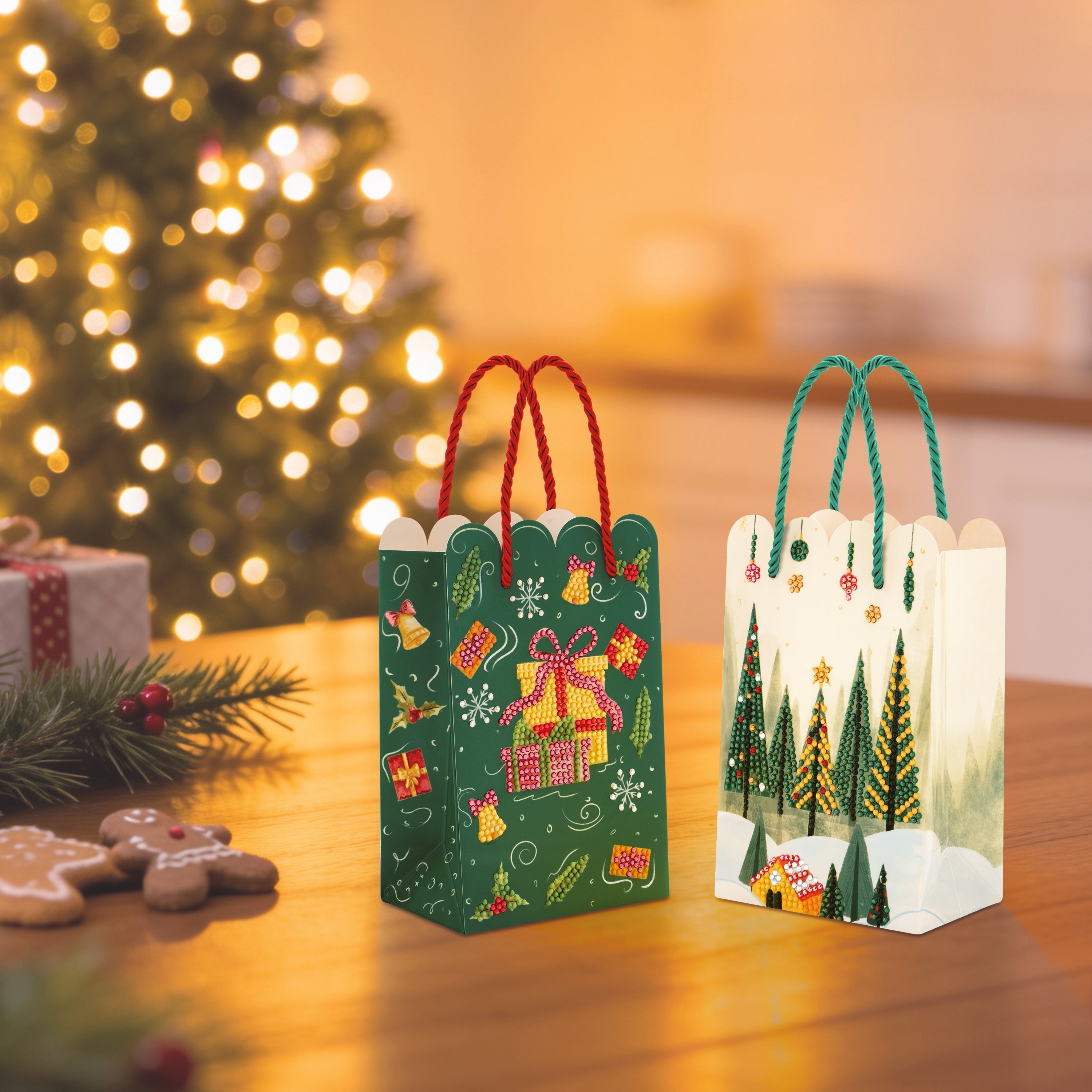 Winter Wonderland & Jolly Gifts - Gift Bags (Set of 2) A3