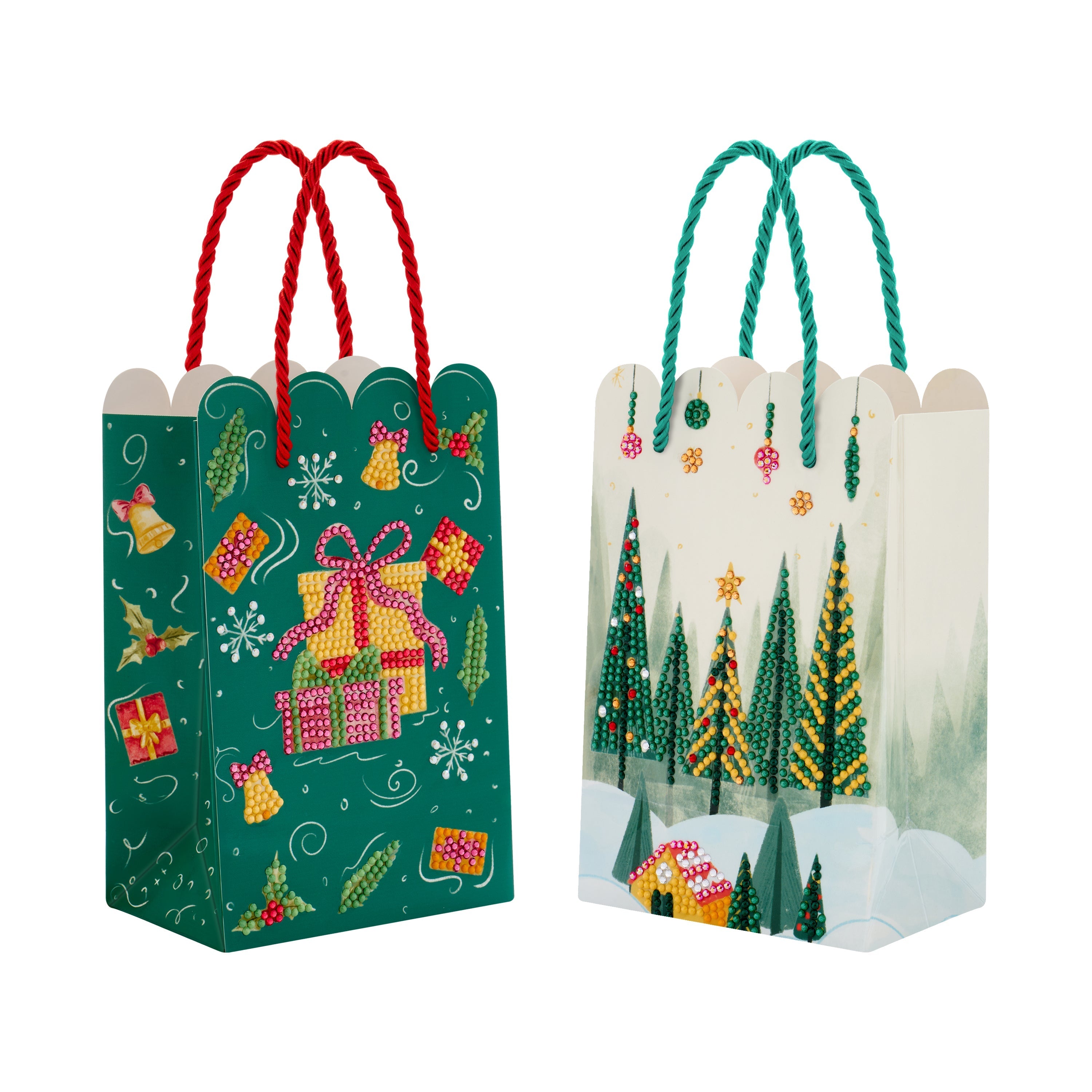 Winter Wonderland & Jolly Gifts - Gift Bags (Set of 2) A3