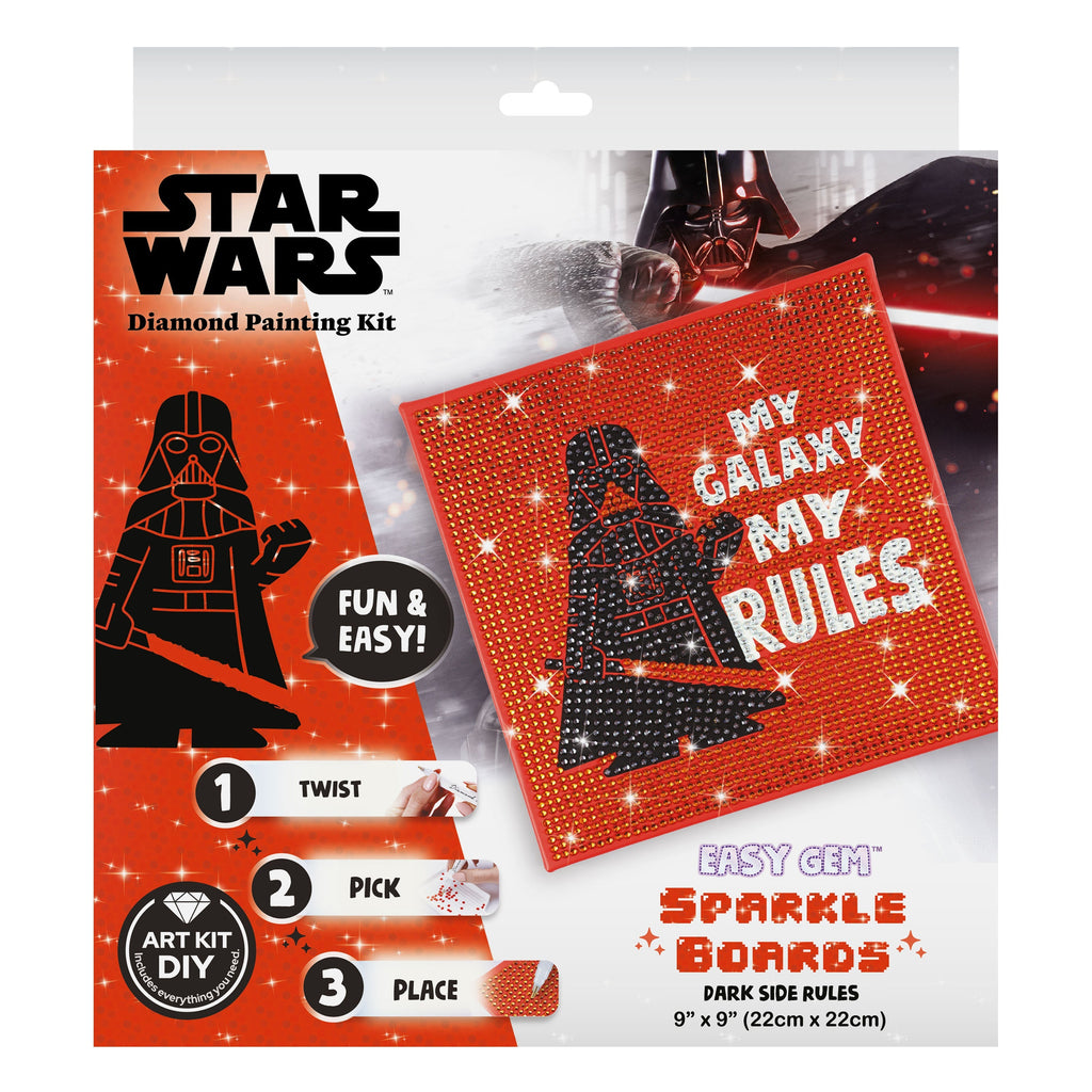 Dark Side Rules (Darth Vader) - Easy Gem™ Sparkle Boards D7