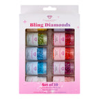 Aurora Borealis - Rainbow Square (Set of 10) S8