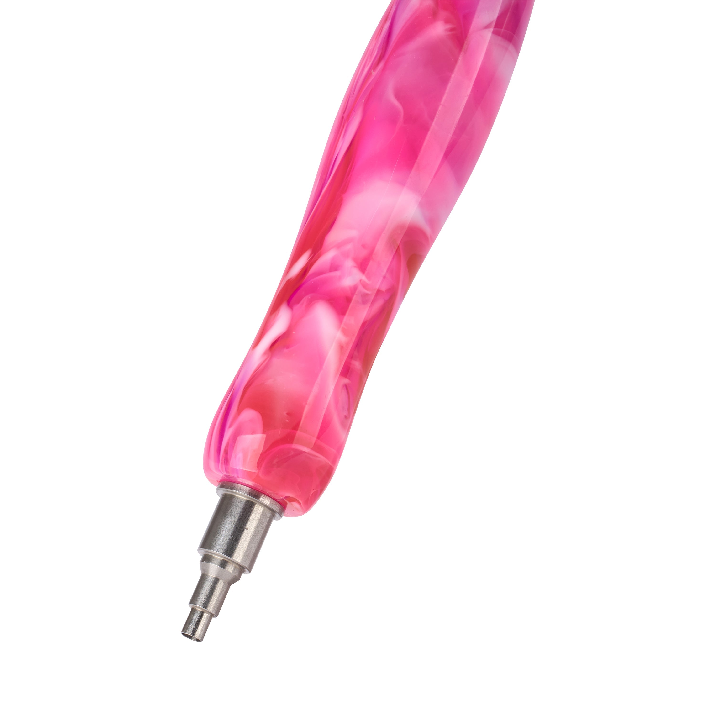 Twist-On Dual-Threaded Premium Drill Pen – Blooming Rosette Swirl F6
