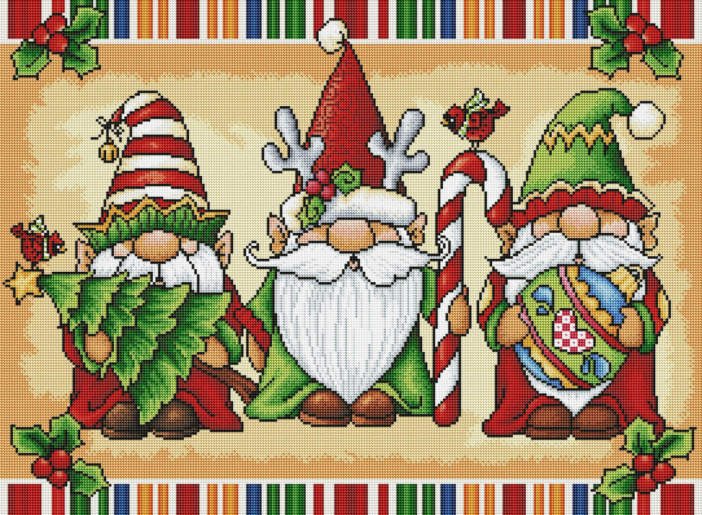 Christmas Gnome Trio Q9