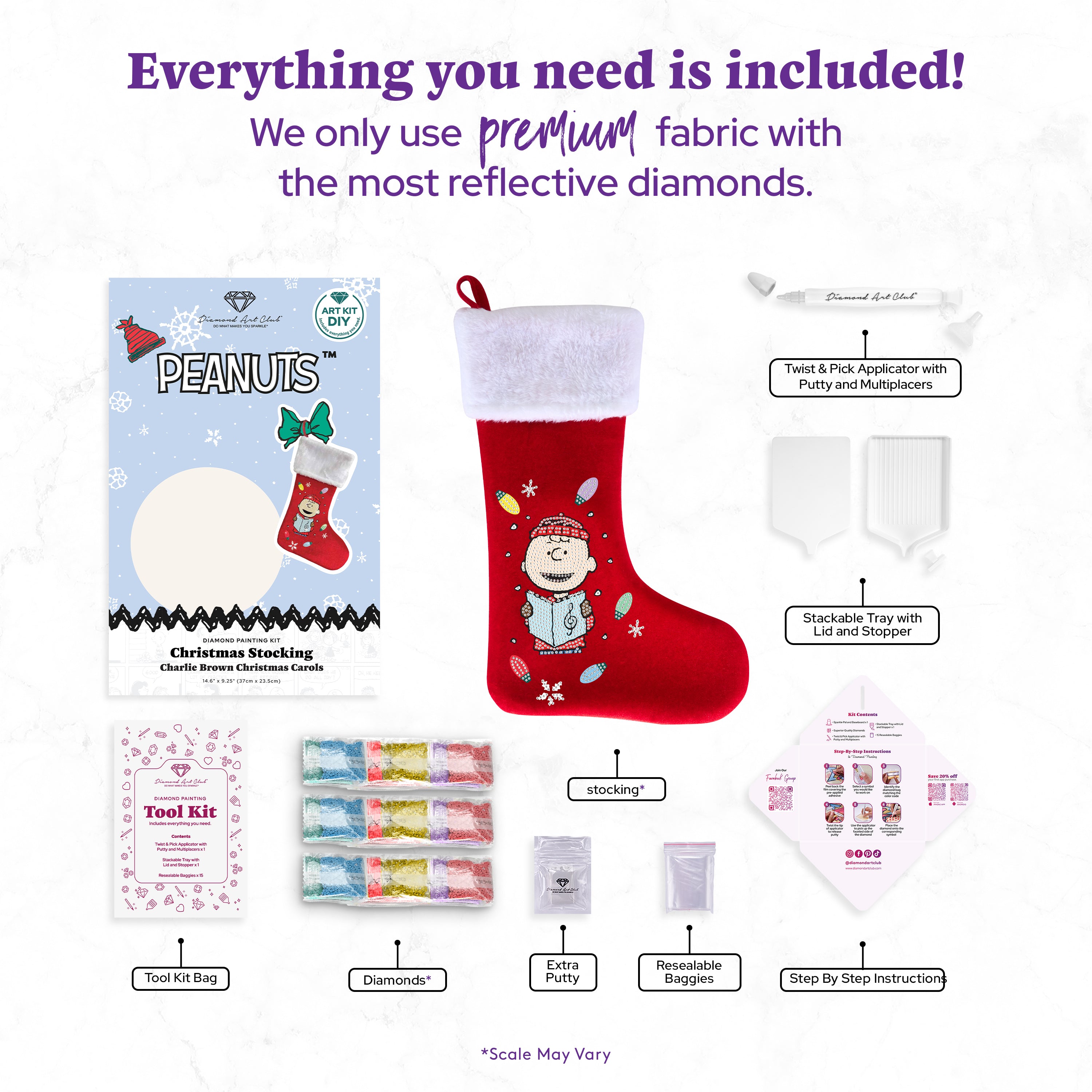Christmas Stocking - Charlie Brown™ Christmas Carols U1