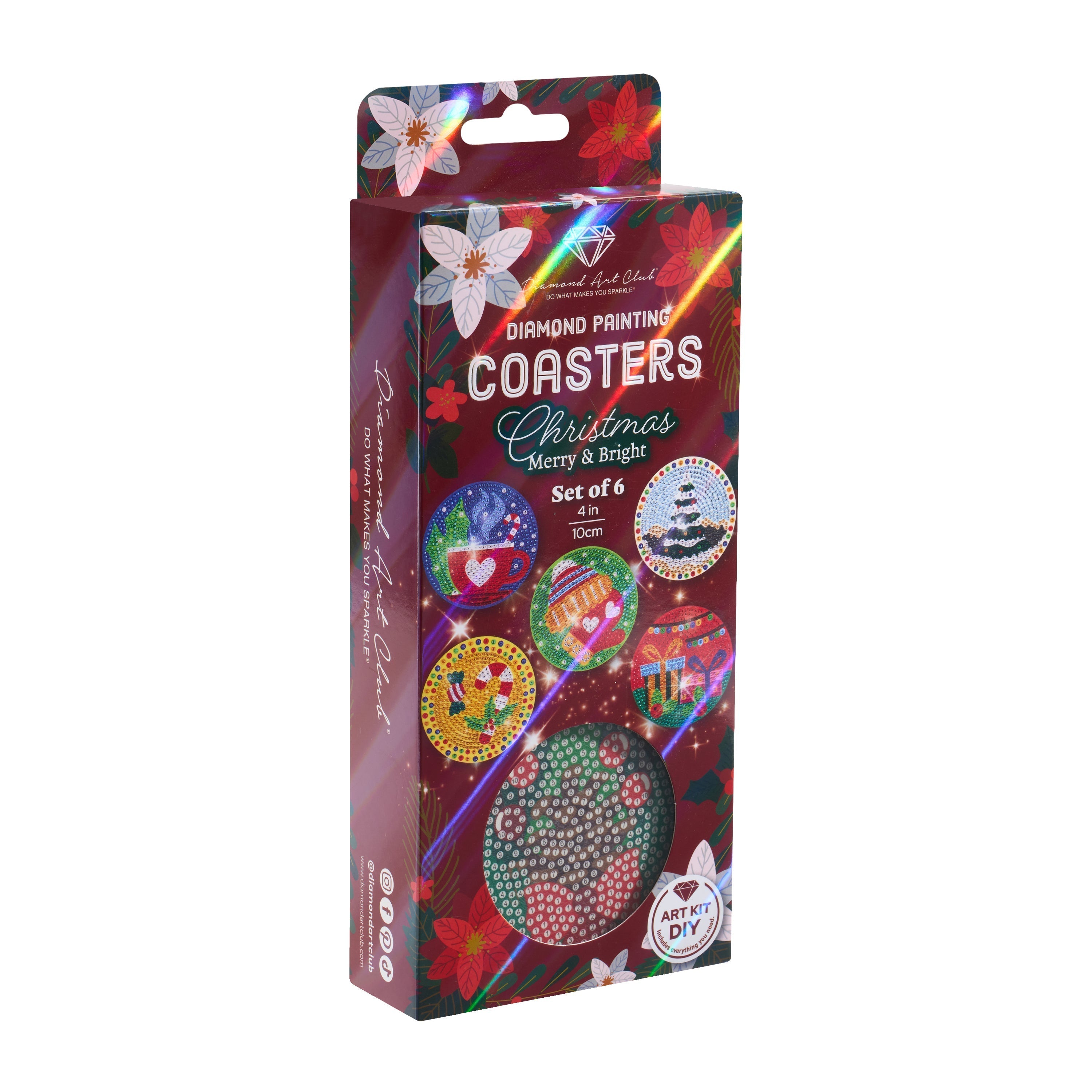 Coasters - Christmas Merry & Bright C1