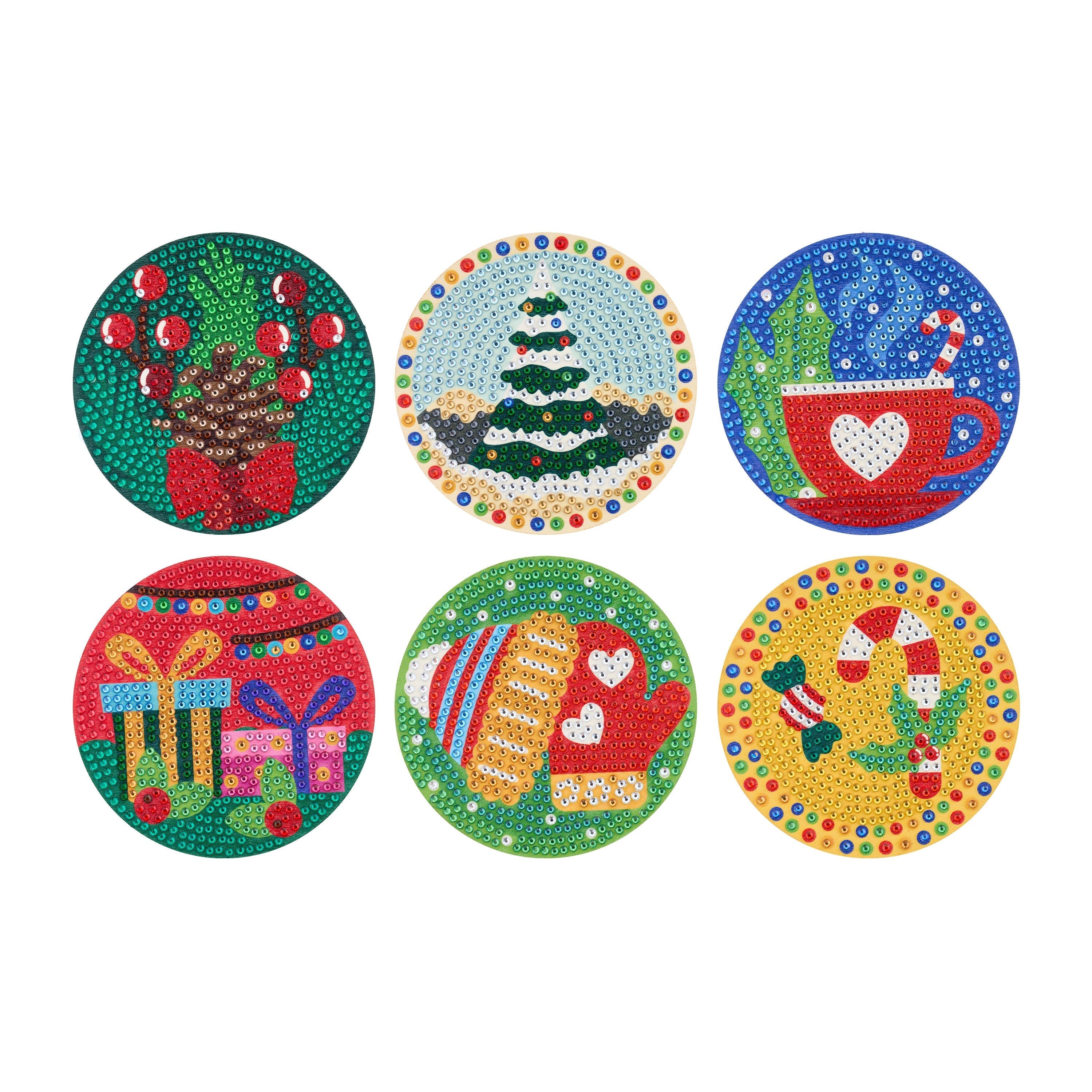 Coasters - Christmas Merry & Bright C1