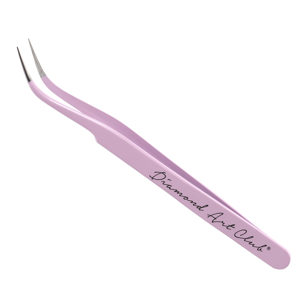 Curved Stainless Steel Tweezers Q2