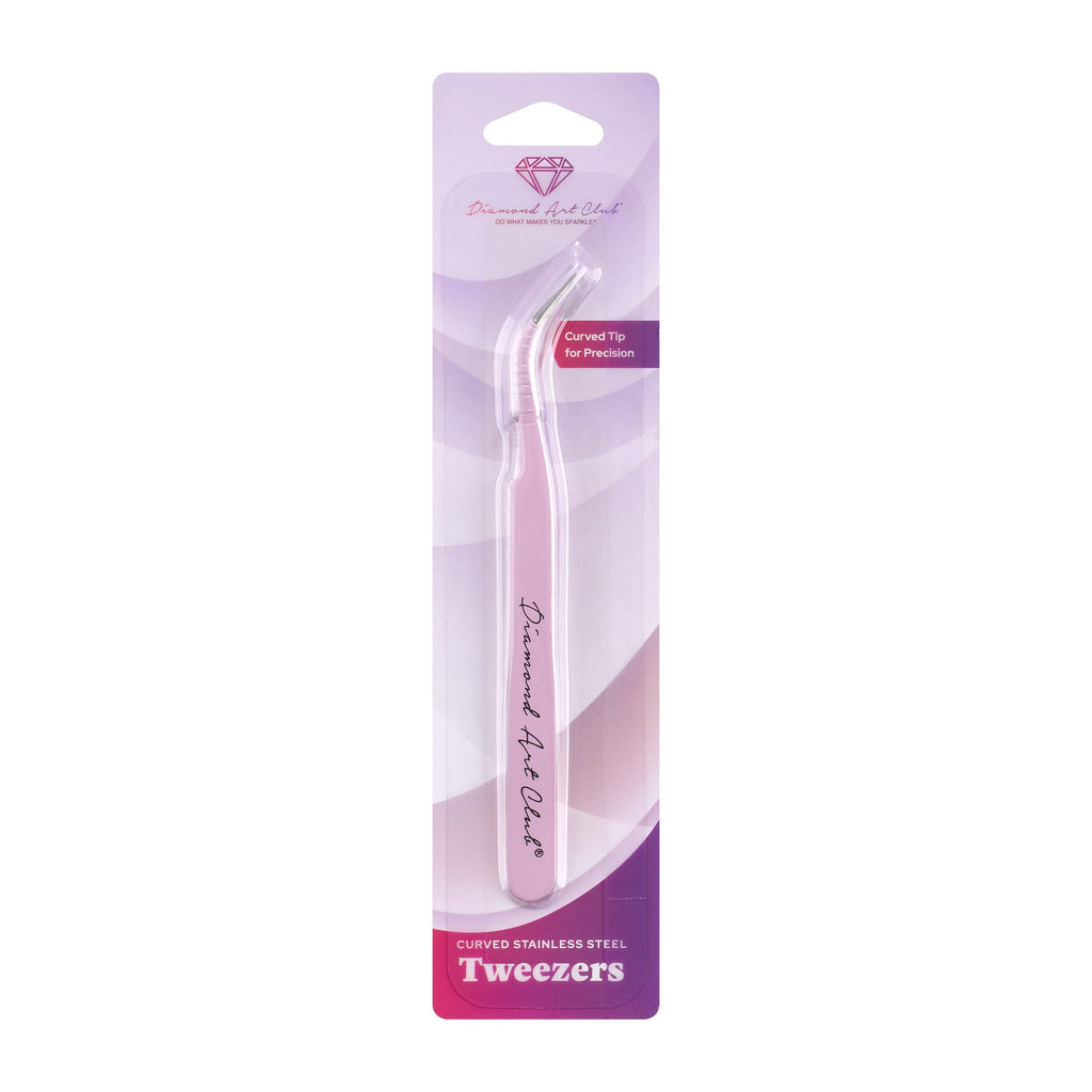 Curved Stainless Steel Tweezers Q2