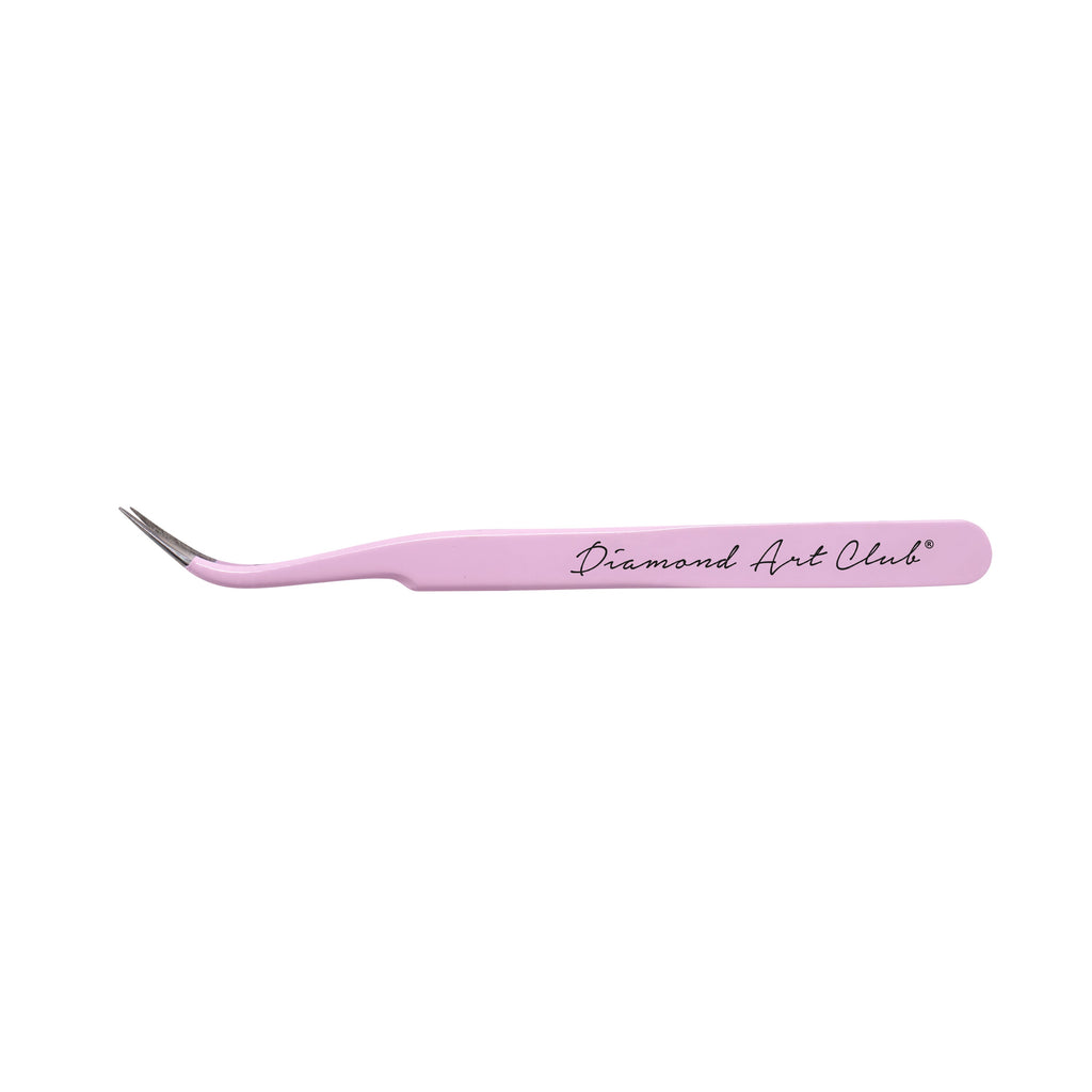 Curved Stainless Steel Tweezers Q2