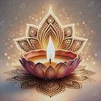 Festive Glow: Diwali Candlelight Z5