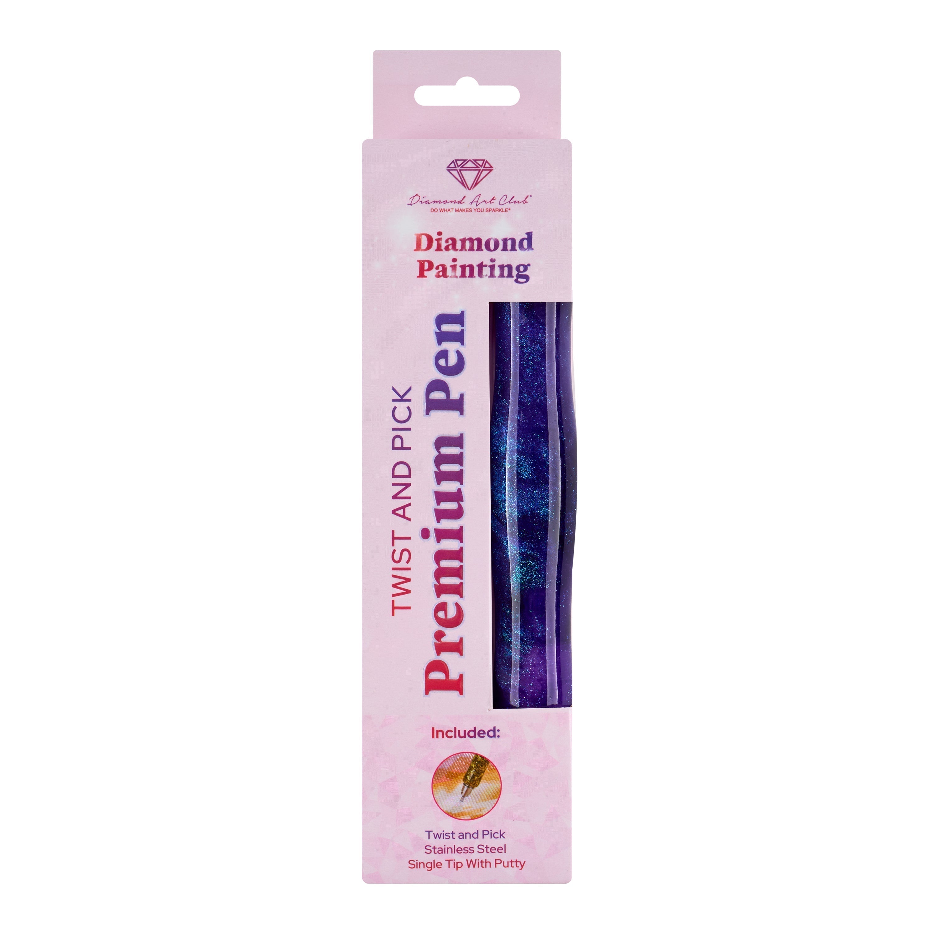 Twist And Pick Premium Pen - Galactic Twist Swirl V3