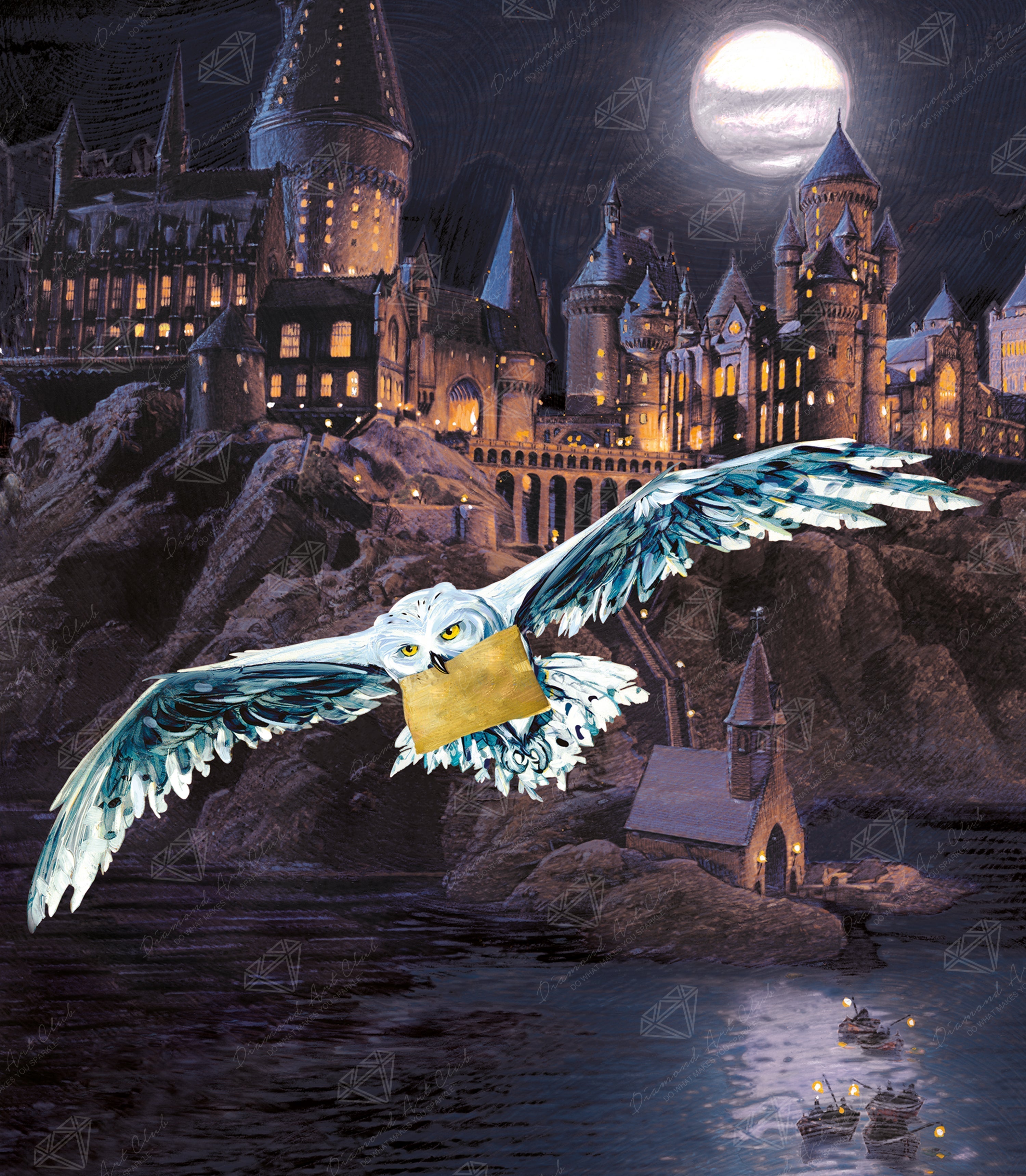 Hogwarts™ and Hedwig™ A4
