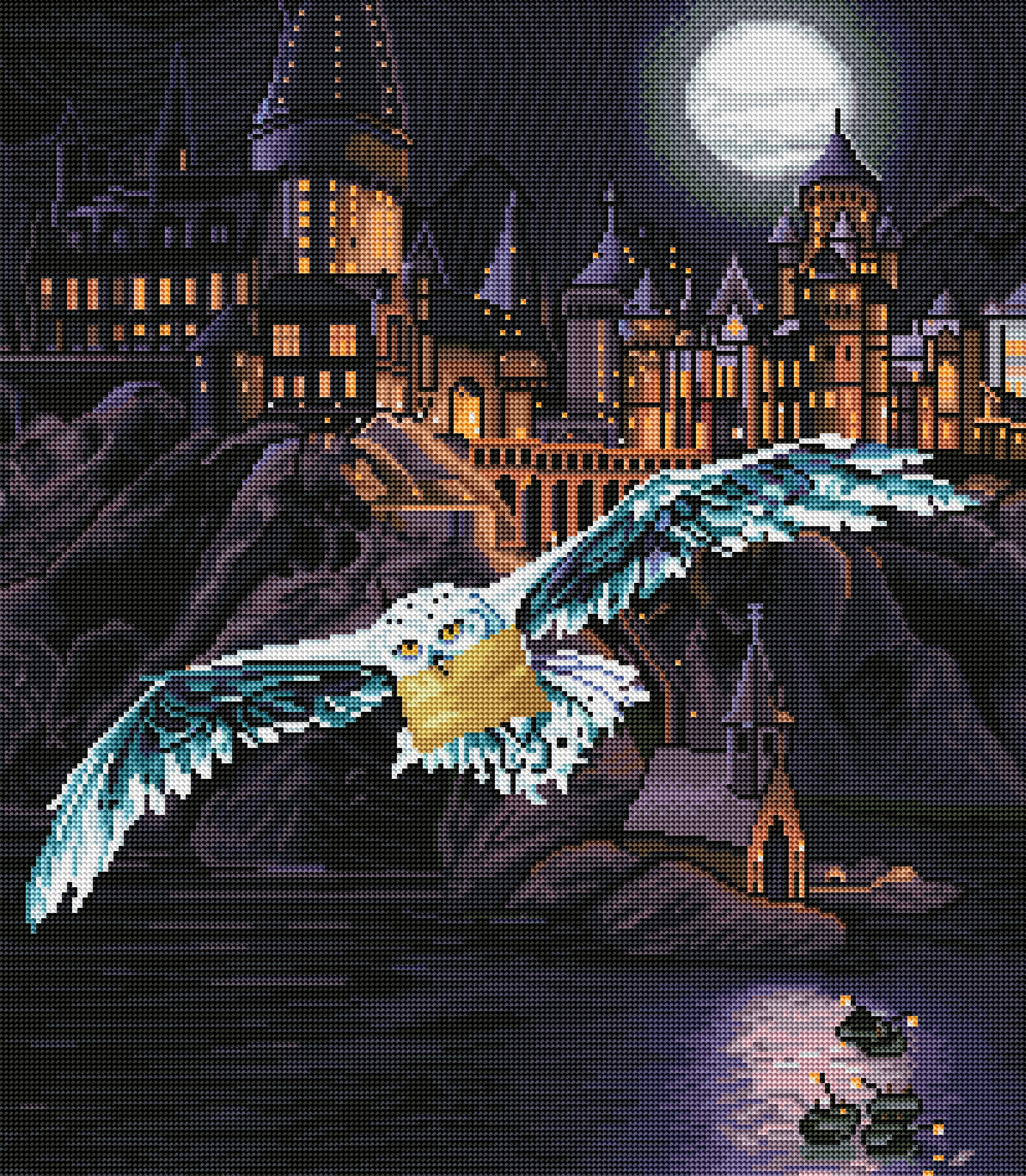 Hogwarts™ and Hedwig™ A4