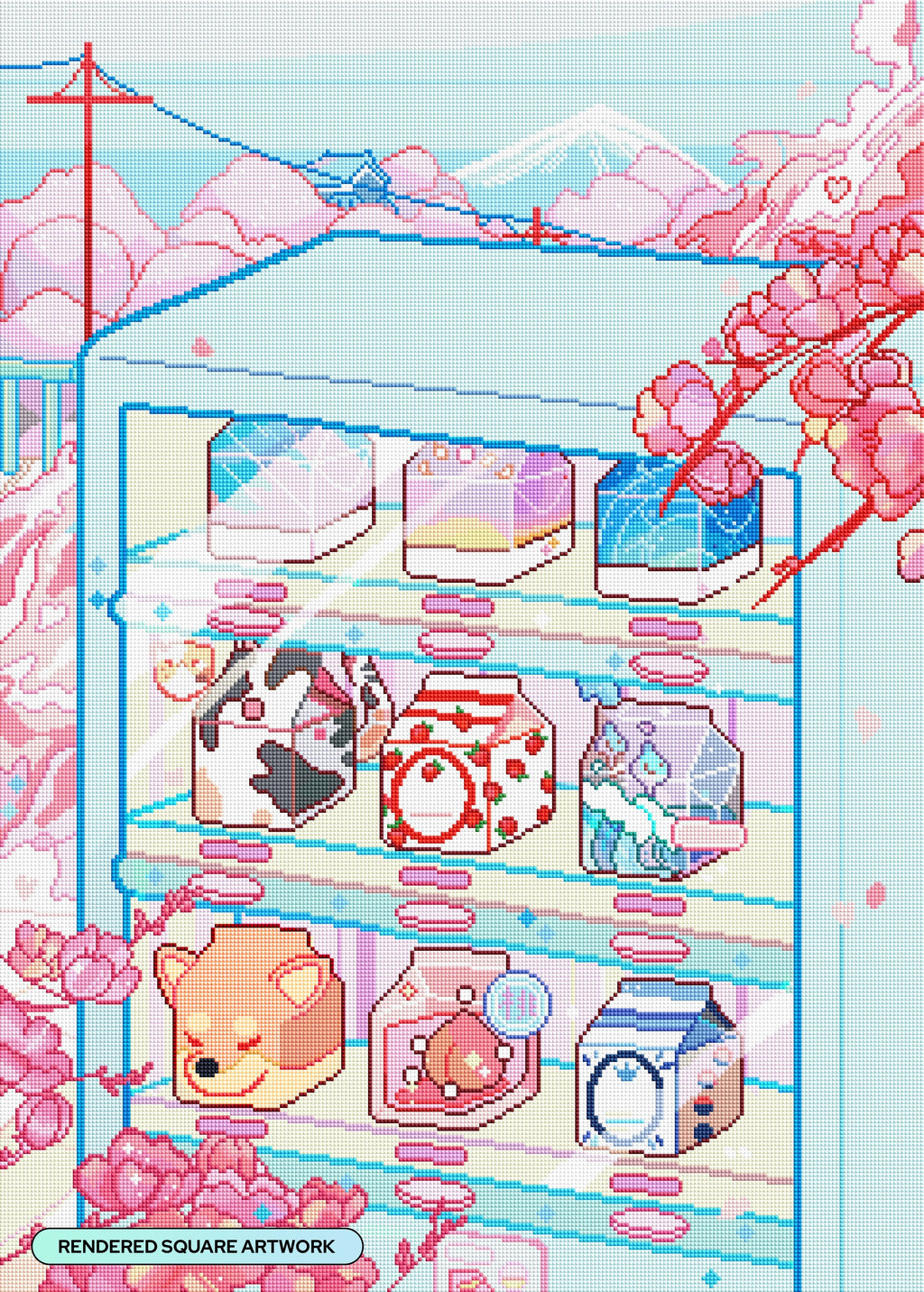 Milkbox Vending Machine in Fuji E8