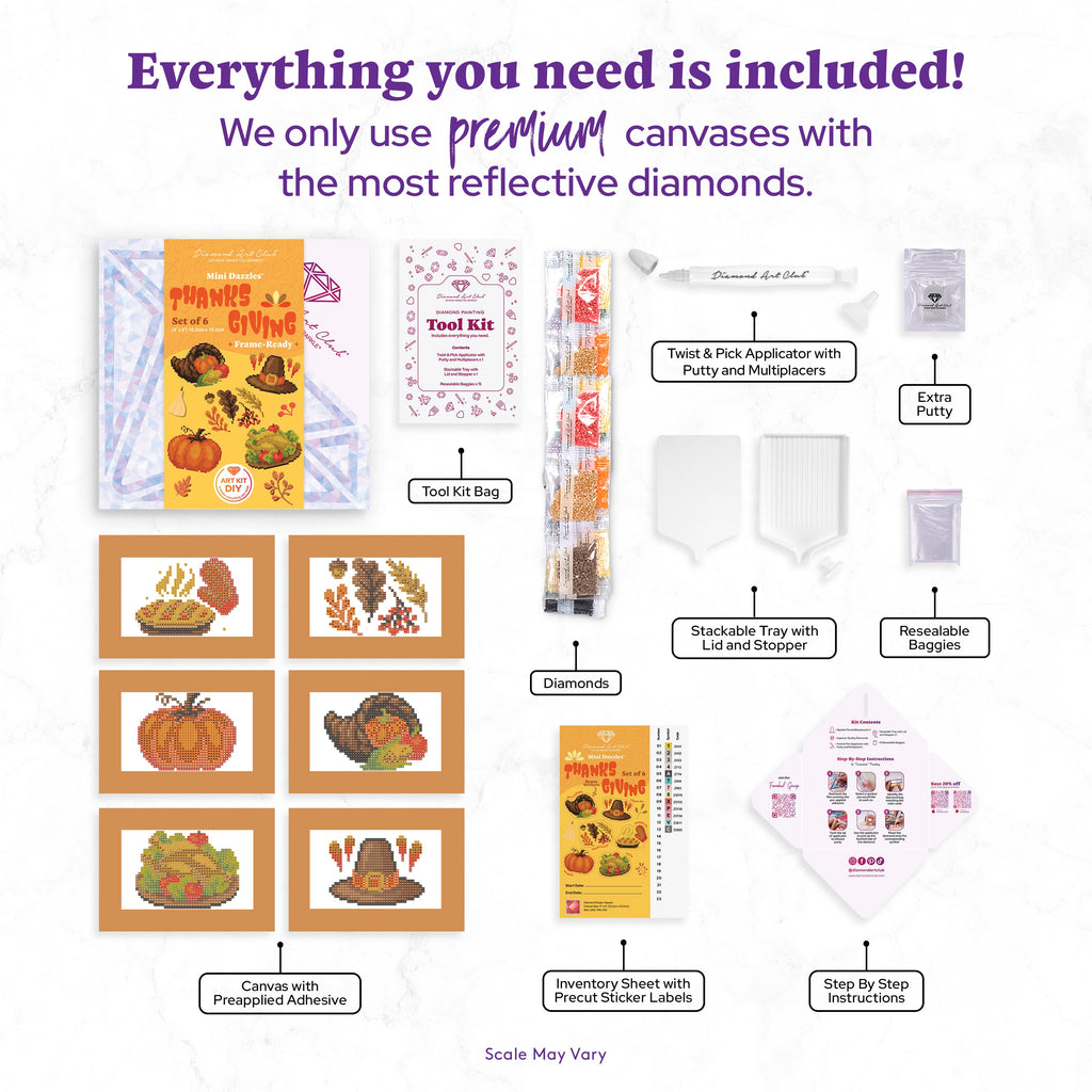 Mini Dazzles™ - Autumn & Thanksgiving Bundle V3