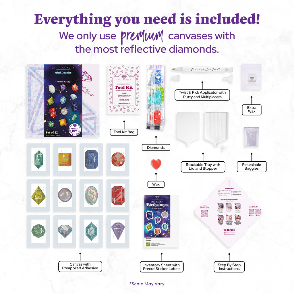 Mini Dazzles™ - Birthstone U1