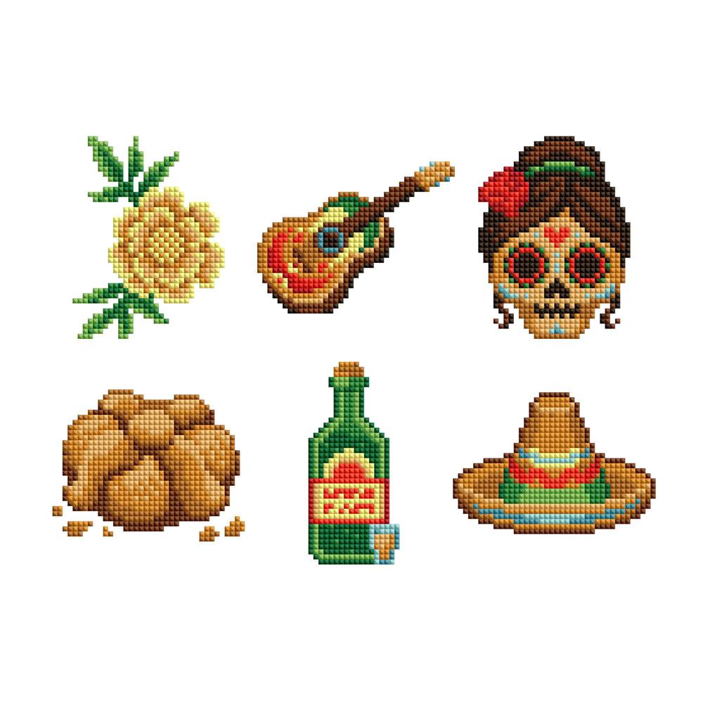 Mini Dazzles™ - Dia de los Muertos T6