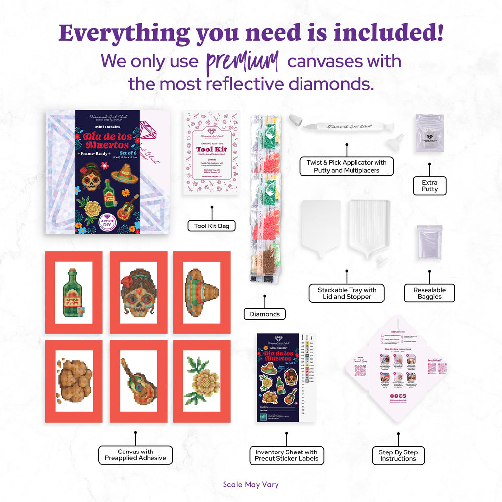 Mini Dazzles™ - Dia de los Muertos T6