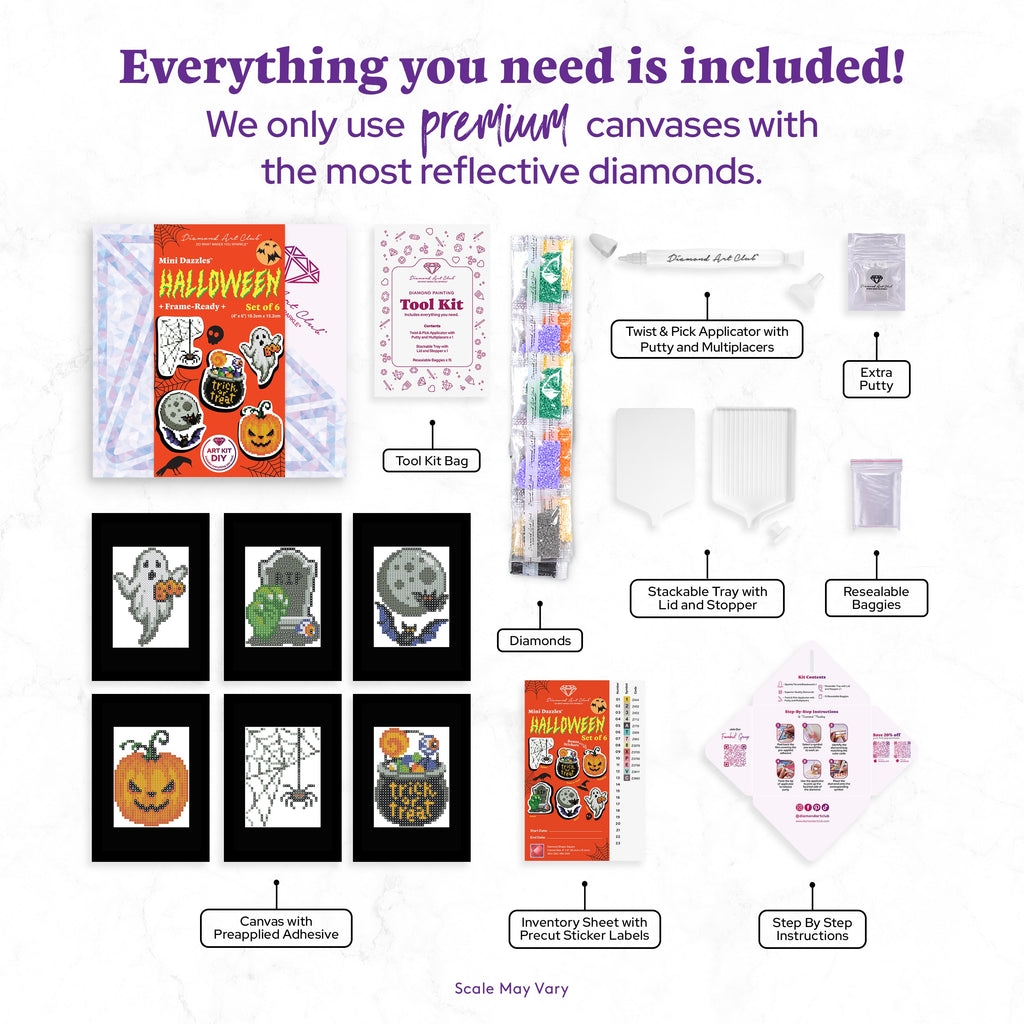 Mini Dazzles™ - Halloween A4