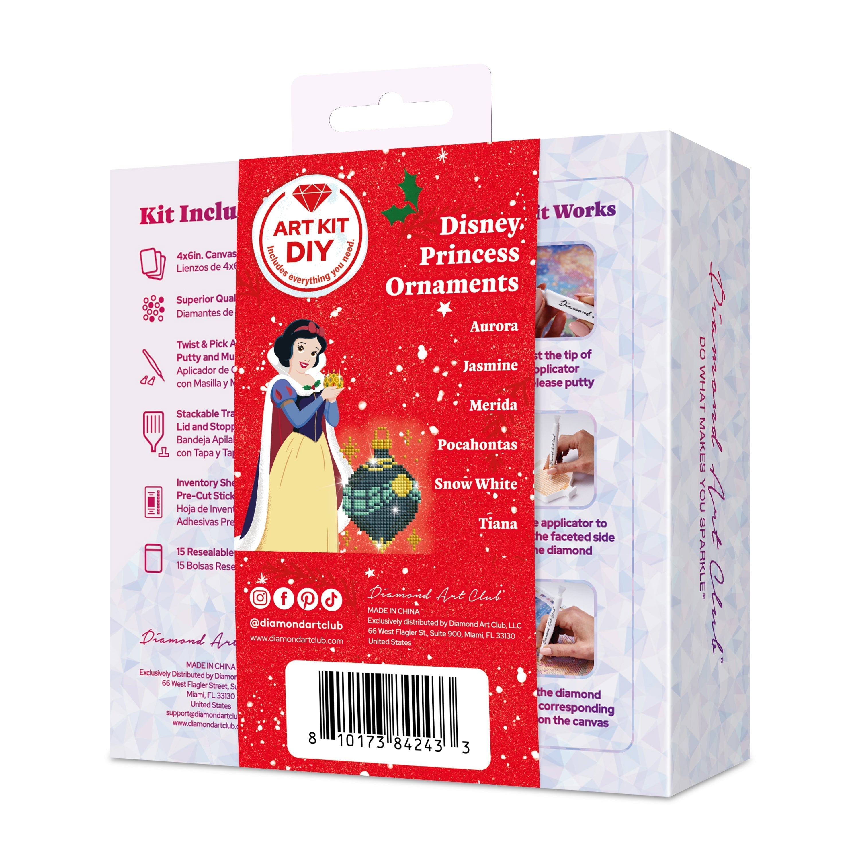 Mini Dazzles™ - Disney Princess™ Ornaments W3