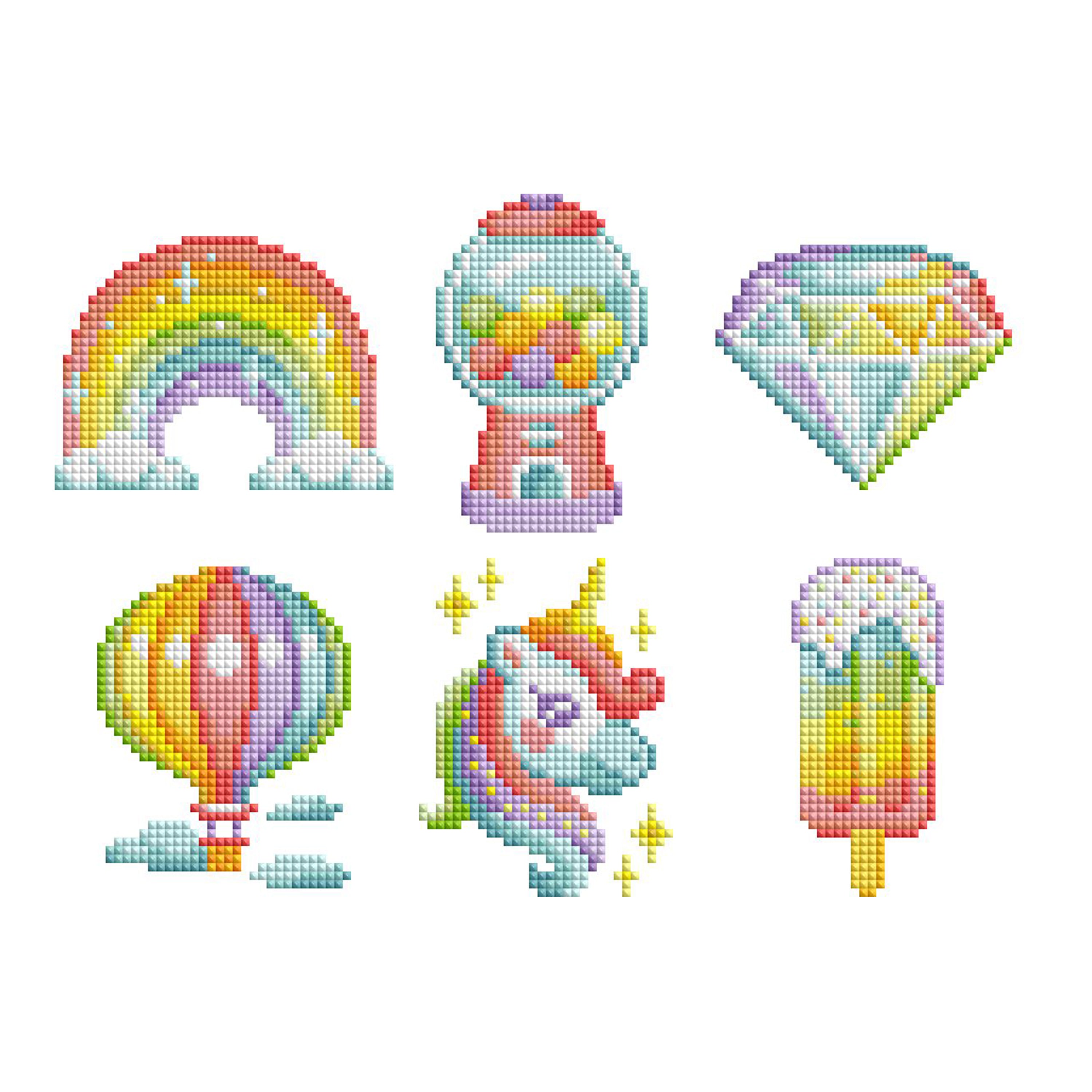 Mini Dazzles™ - Rainbow G9