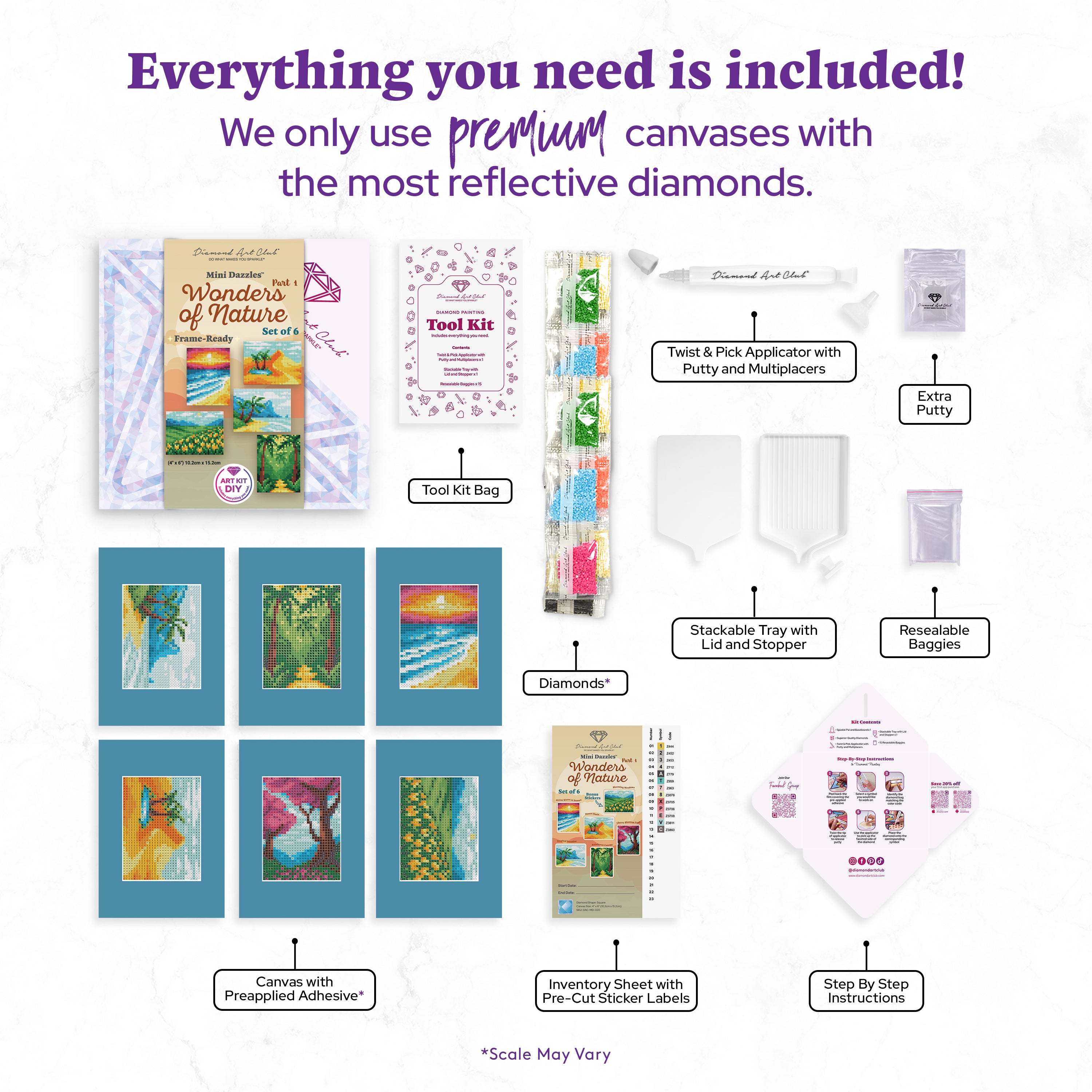 Mini Dazzles™ - Wonders of Nature Part 1 E0