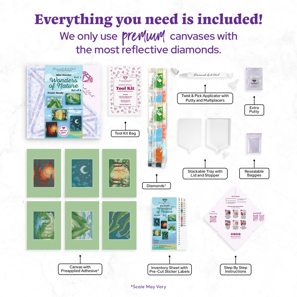 Mini Dazzles™ - Wonders of Nature Part 2 H0