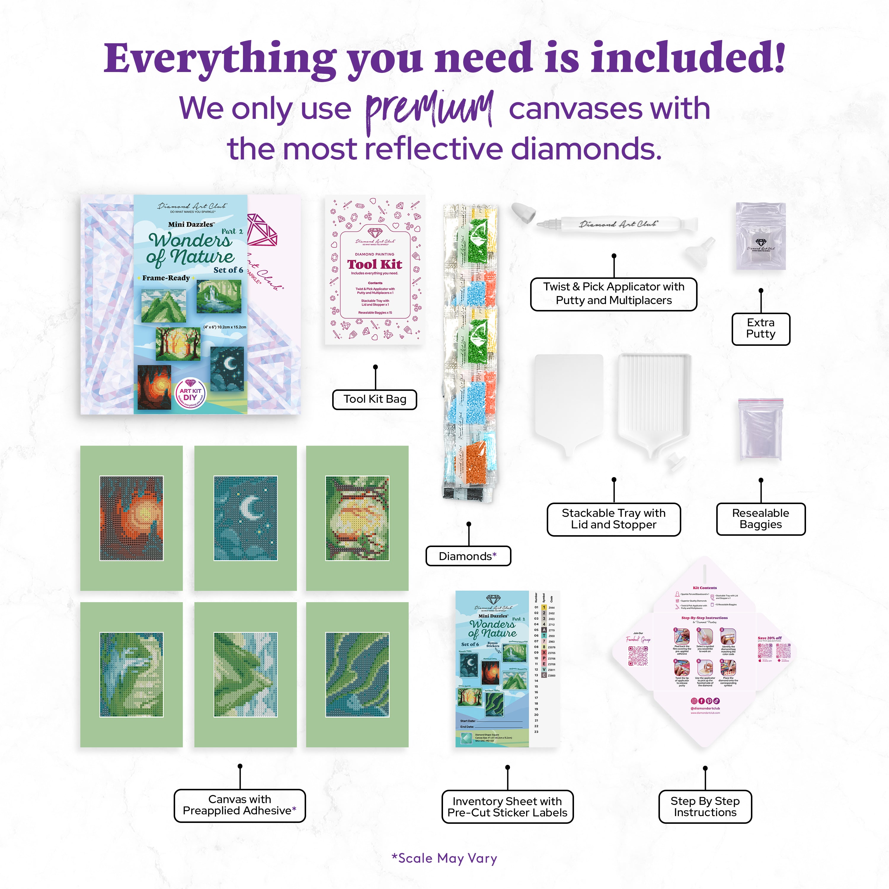 Mini Dazzles™ - Wonders of Nature Part 2 H0