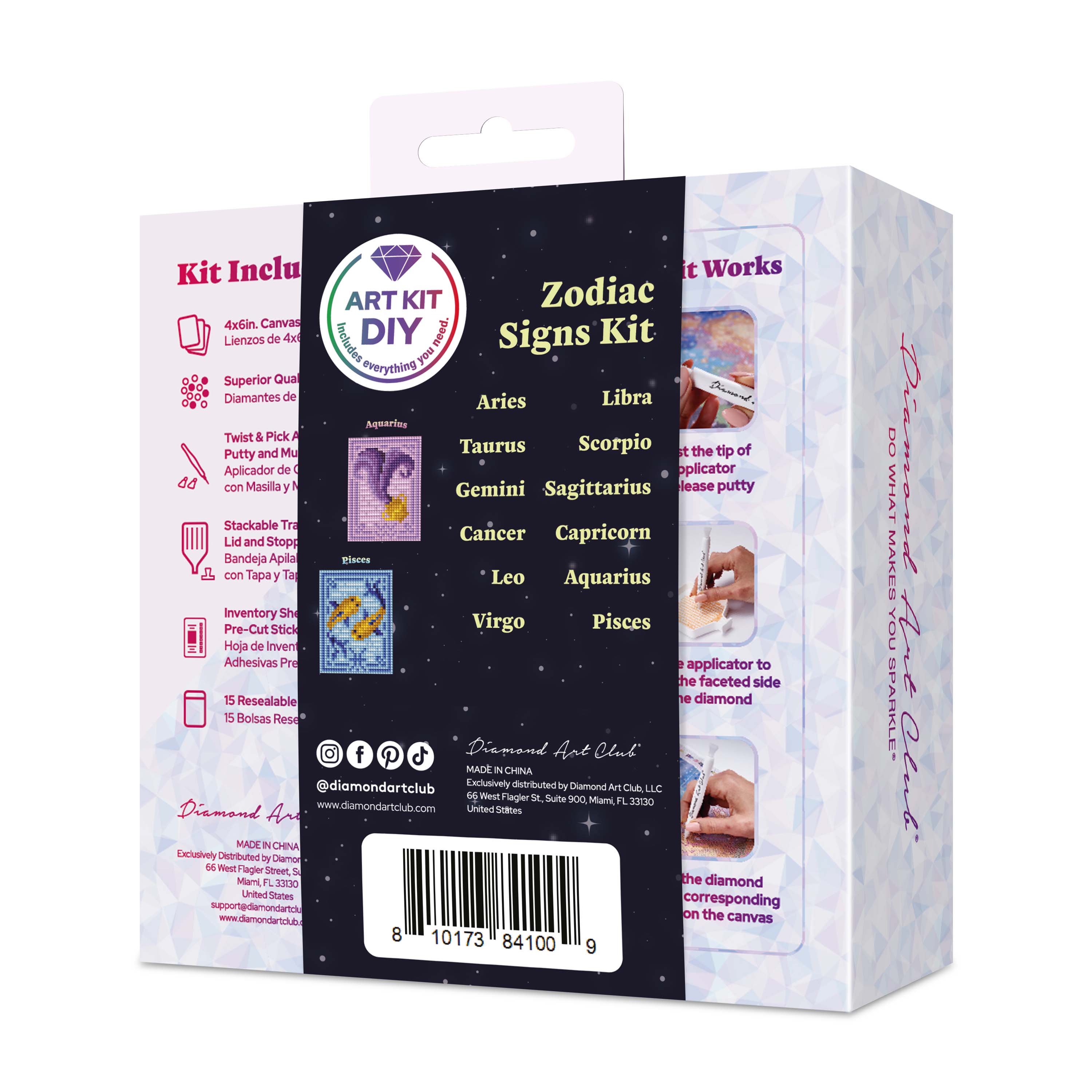 Mini Dazzles™ - Zodiac Signs D7