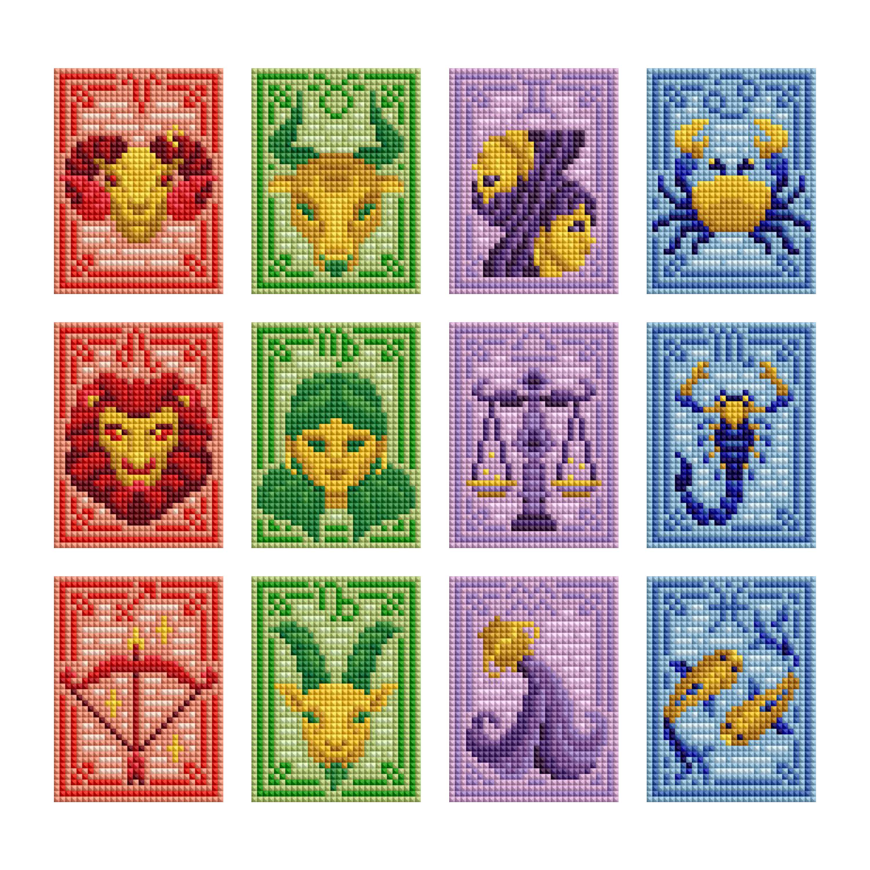 Mini Dazzles™ - Zodiac Signs C2