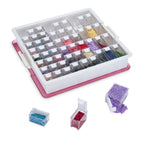 Premium 54-Container Diamond Storage Organizer H2