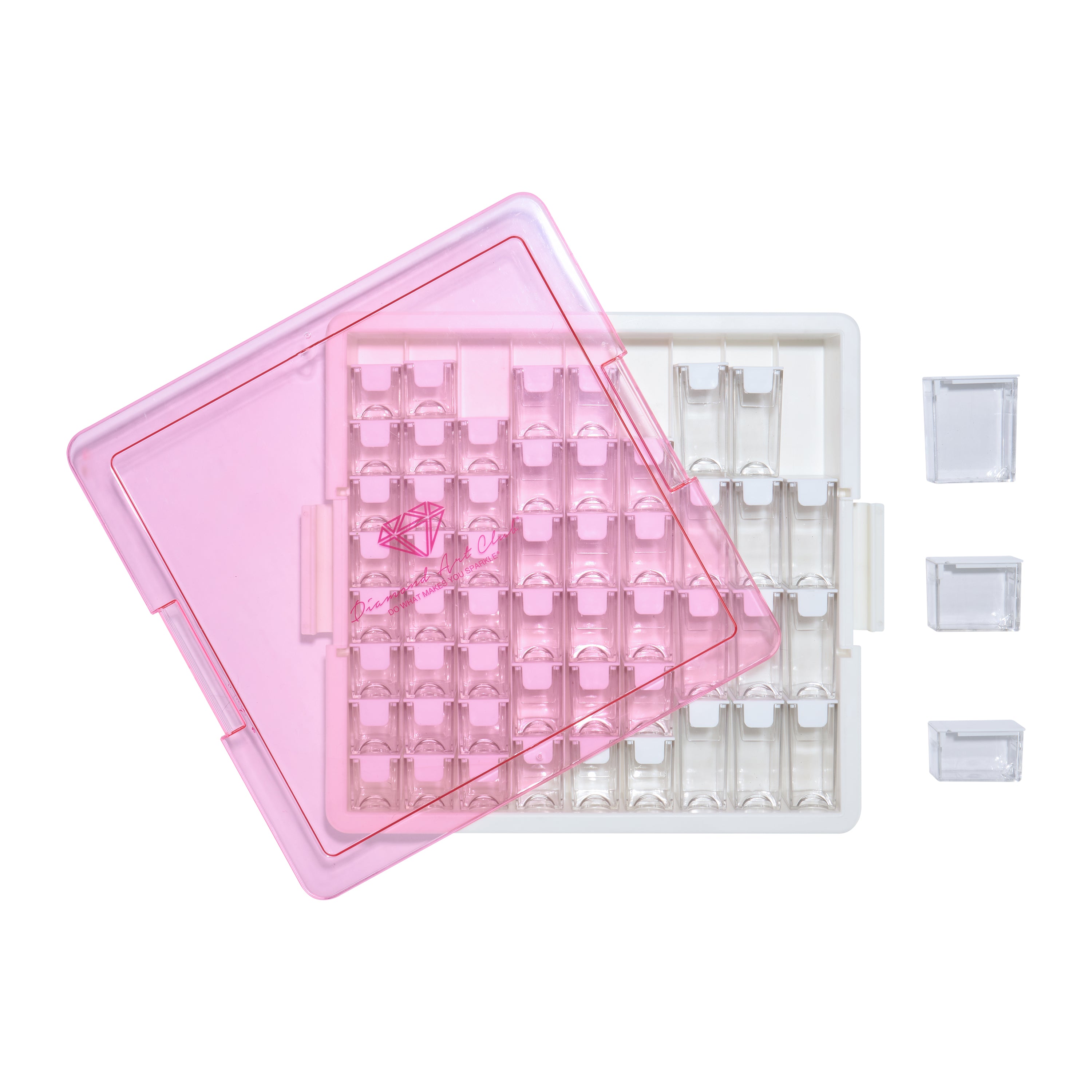 Premium 54-Container Diamond Storage Organizer H2