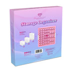 Premium 54-Container Diamond Storage Organizer H2
