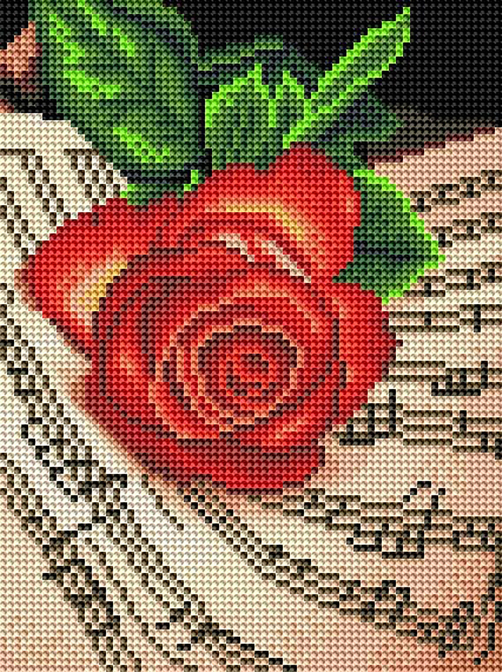 Rose Music Sheet K7