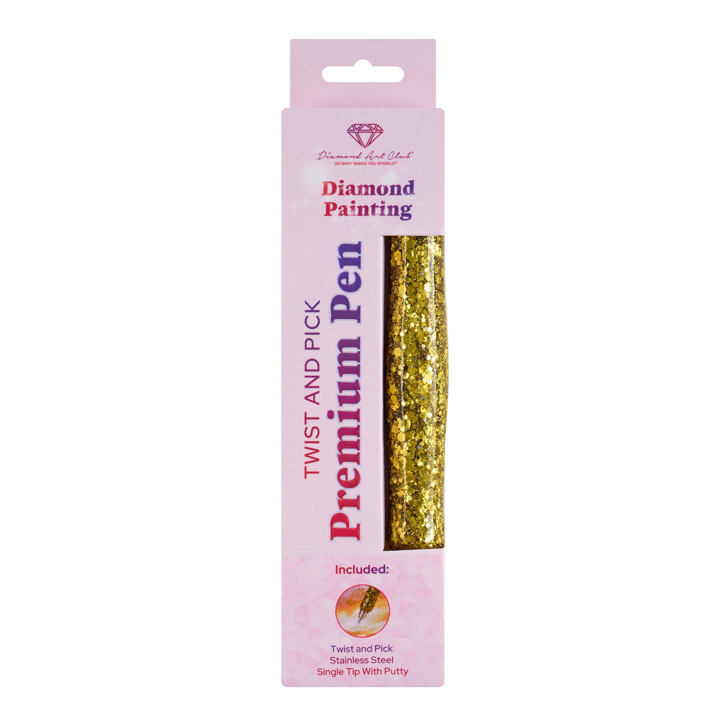 Twist And Pick Premium Pen - Solid Gold Dancing U6