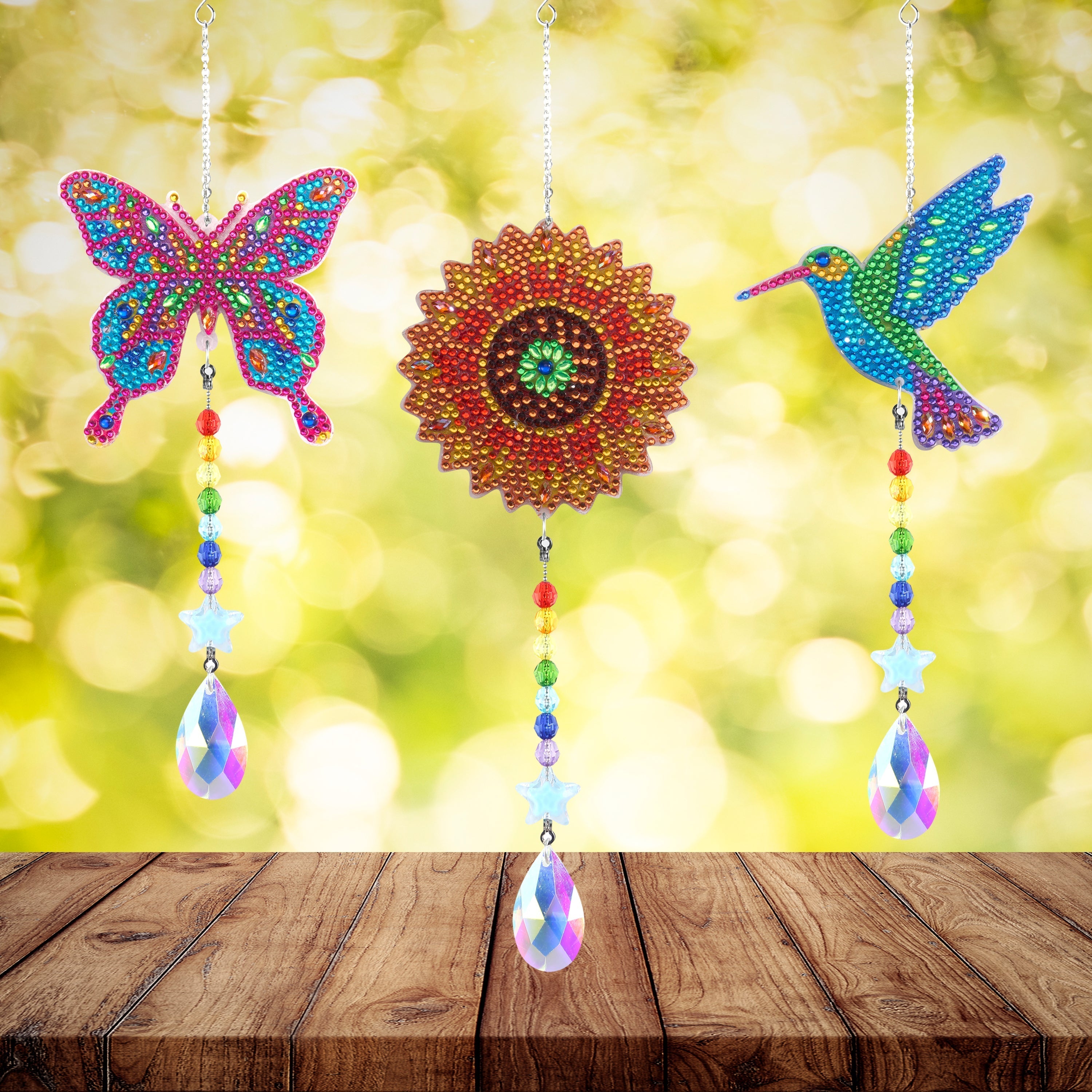 Suncatchers - Hummingbird/Sunflower/Butterfly - Round 2 Q7