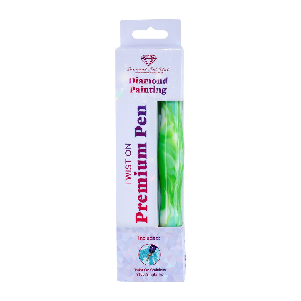 Twist-On Dual-Threaded Premium Drill Pen – Seafoam Swirl K0
