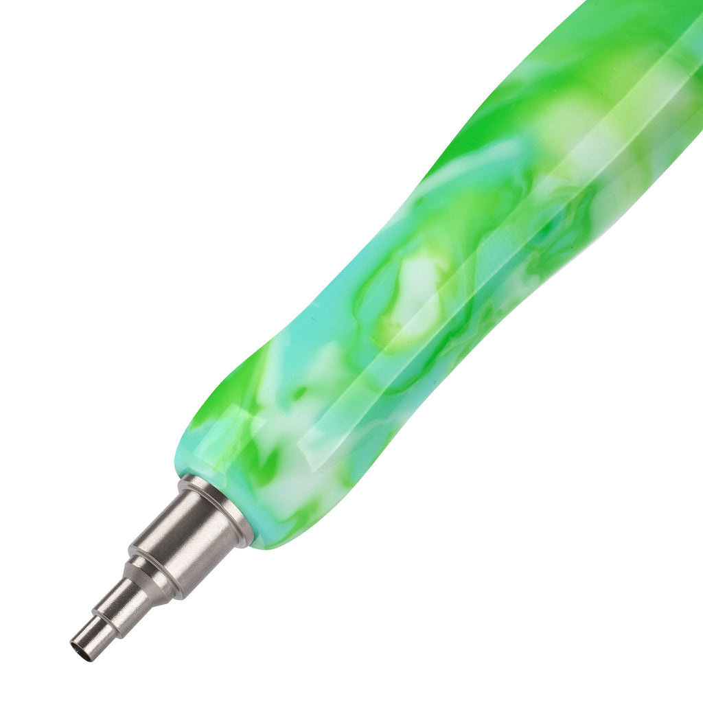 Twist-On Dual-Threaded Premium Drill Pen – Seafoam Swirl K0