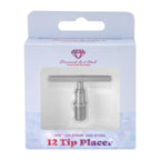 Threaded Stainless Steel 12 Tip Multiplacer for Twist-On Pens T2