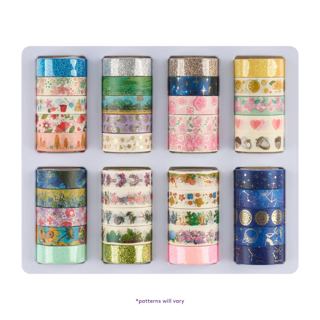 Washi Tape - 40 Mystery Rolls E3